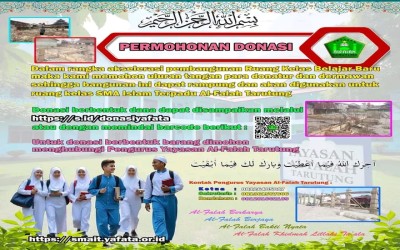 YAYASAN AL-FALAH TARUTUNG BUKA DONASI UNTUK PEMBANGUNAN SMA ISLAM TERPADU